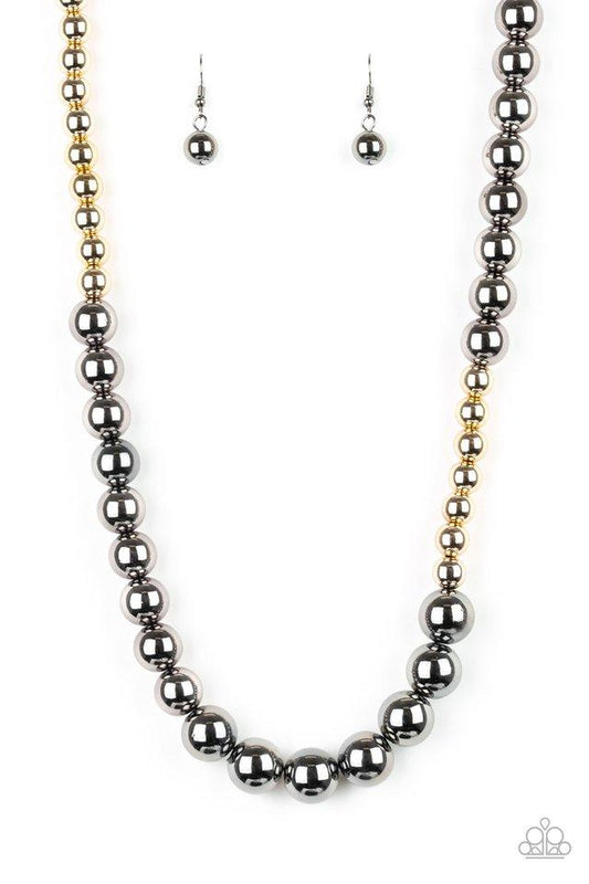 Paparazzi Necklace ~ Power To The People - Black
