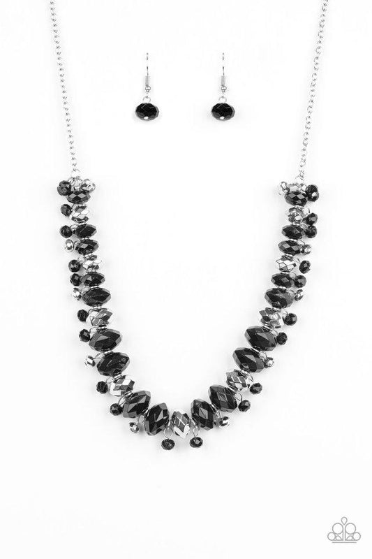 Paparazzi Necklace ~ BRAGs To Riches - Black
