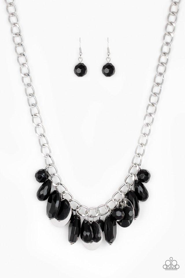 Paparazzi Necklace ~ Treasure Shore - Black