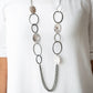 Kaleidoscope Coasts - Black - Paparazzi Necklace Image