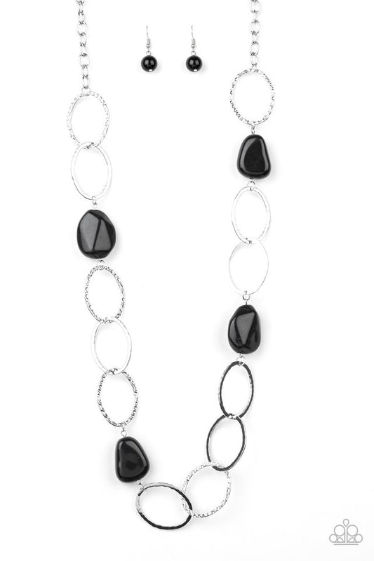 Modern Day Malibu - Black - Paparazzi Necklace Image
