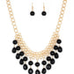 5th Avenue Fleek - Black - Paparazzi Necklace Image