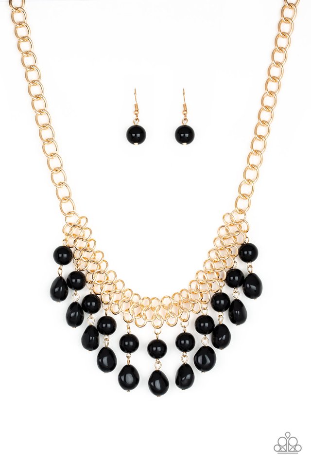 5th Avenue Fleek - Black - Paparazzi Necklace Image