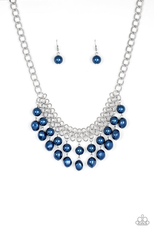 5th Avenue Fleek - Blue - Paparazzi Necklace Image