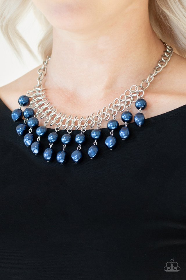 5th Avenue Fleek - Blue - Paparazzi Necklace Image