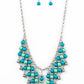 Your SUNDAES Best - Blue - Paparazzi Necklace Image