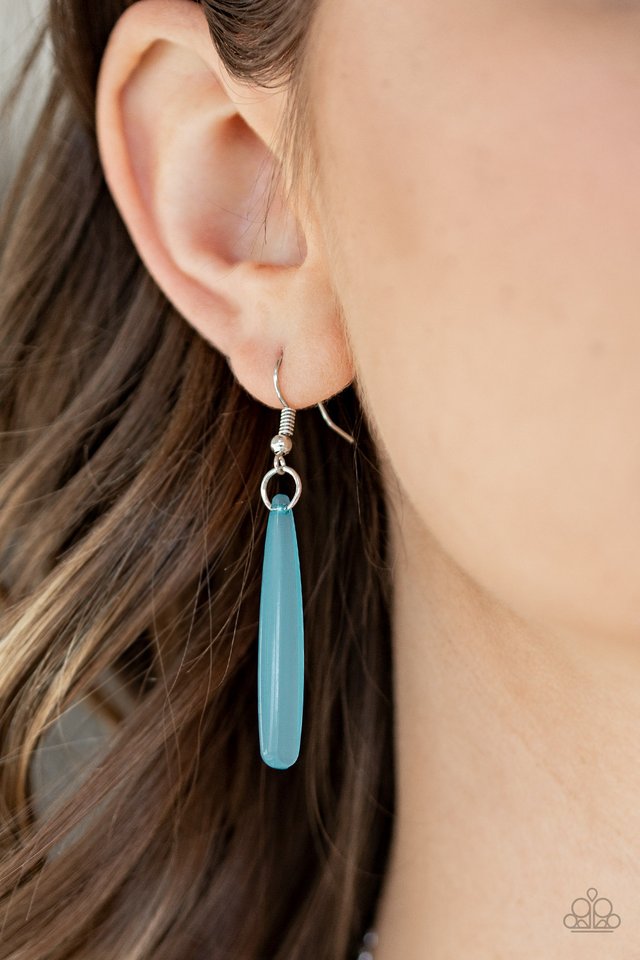 Roaring Riviera - Blue - Paparazzi Necklace Image