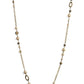 Make An Appearance - Brass - Paparazzi Necklace Image