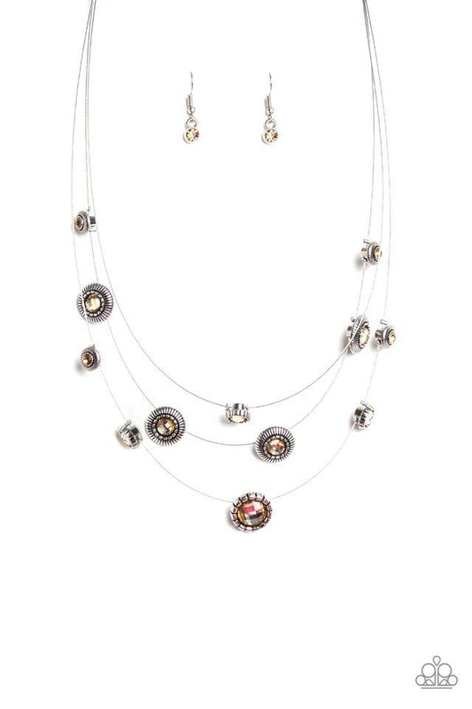 Paparazzi Necklace ~ SHEER Thing! - Brown