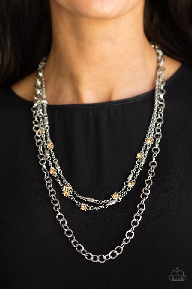 Metro Mixer - Brown - Paparazzi Necklace Image