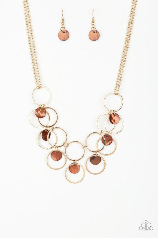 Paparazzi Necklace ~ Ask and You SHELL Receive - Brown