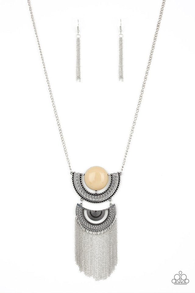 Desert Diviner - Brown - Paparazzi Necklace Image