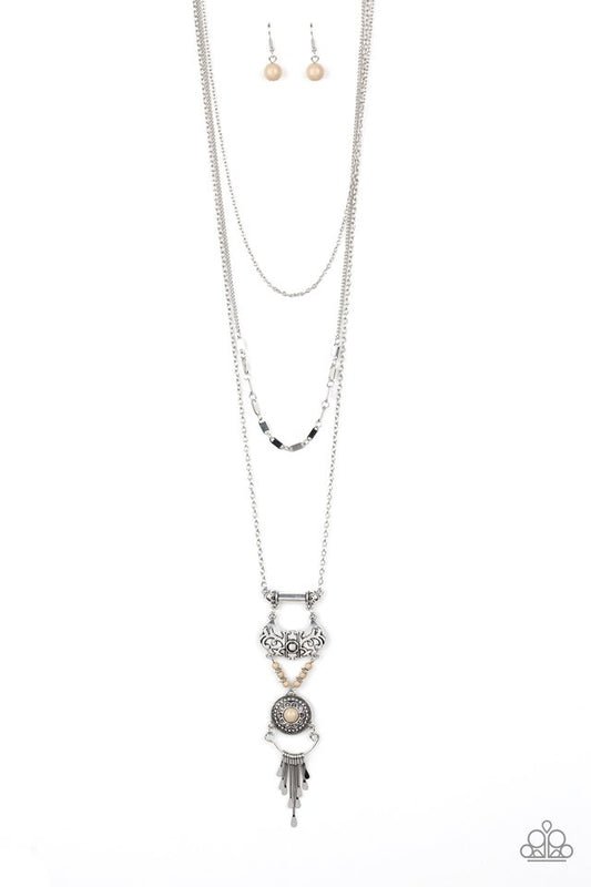 Wildland Wonderland - Brown - Paparazzi Necklace Image