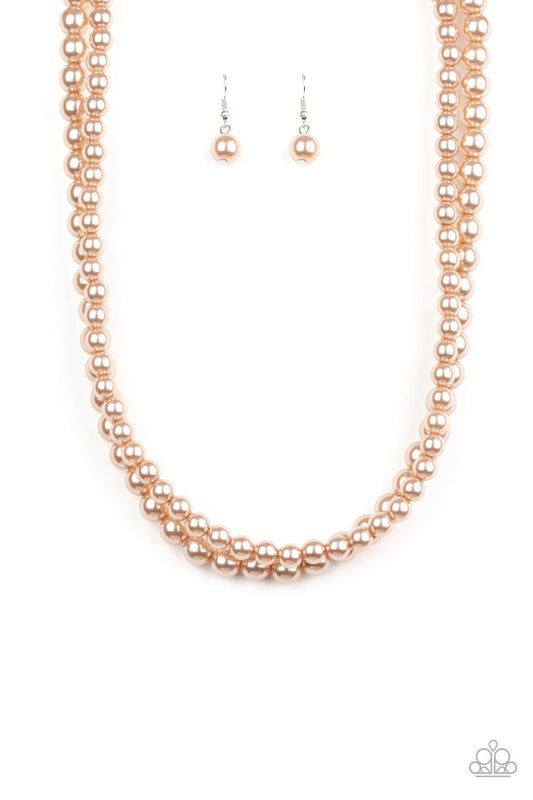 Woman Of The Century - Brown - Paparazzi Necklace Image