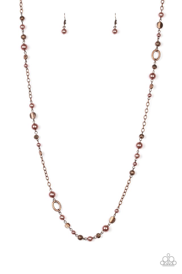 Make An Appearance - Copper - Paparazzi Necklace Image