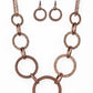 City Circus - Copper - Paparazzi Necklace Image