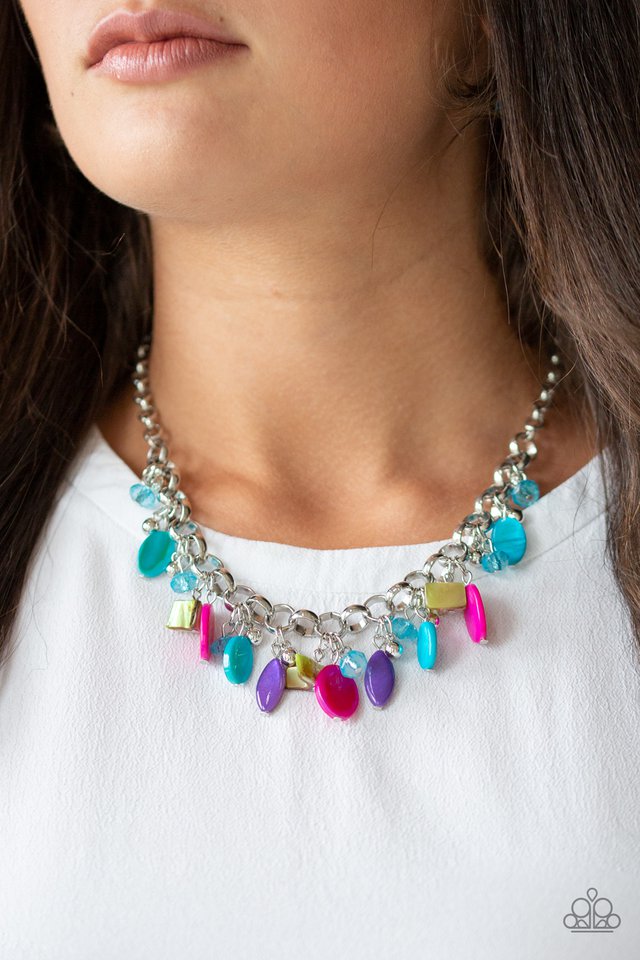 I Want To SEA The World - Multi - Paparazzi Necklace Image