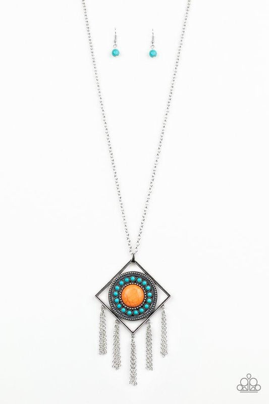 Paparazzi Necklace ~ Sandstone Solstice - Multi