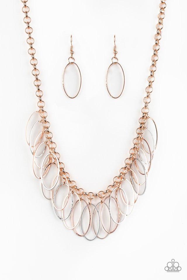 Paparazzi Necklace ~ Fringe Finale - Multi