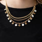 Beach Flavor - Gold - Paparazzi Necklace Image