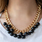 Get Off My Runway - Gold - Paparazzi Necklace Image