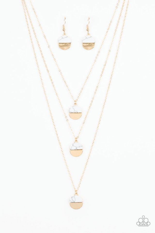 Paparazzi Necklace ~ Rural Reconstruction - Gold