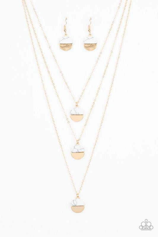 Paparazzi Necklace ~ Rural Reconstruction - Gold