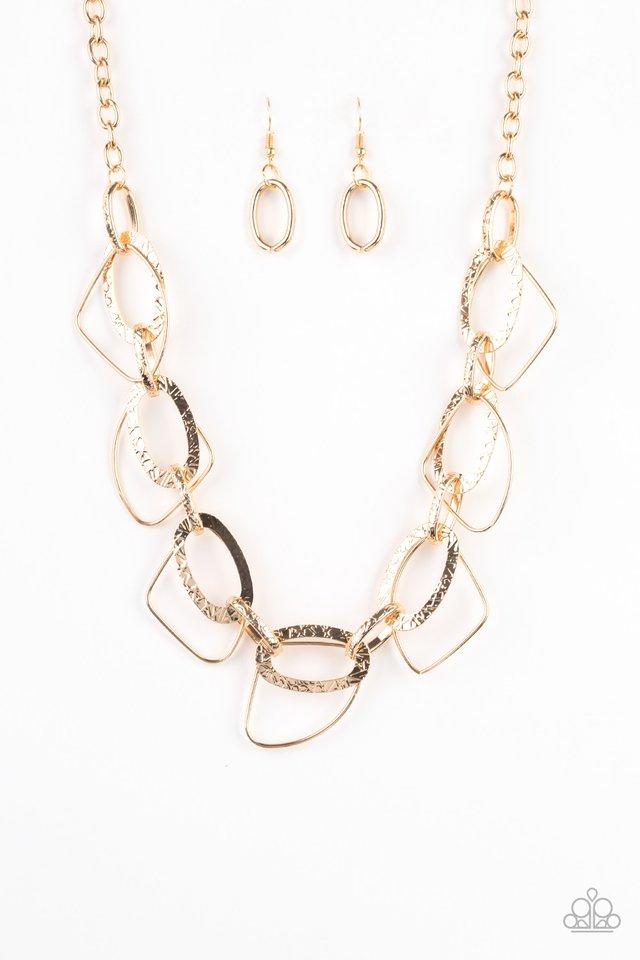 Paparazzi Necklace ~ Very Avant-Garde - Gold