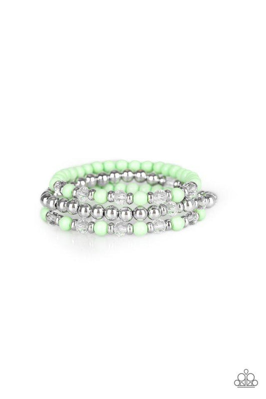 Paparazzi Bracelet ~ Irresistibly Irresistible - Green