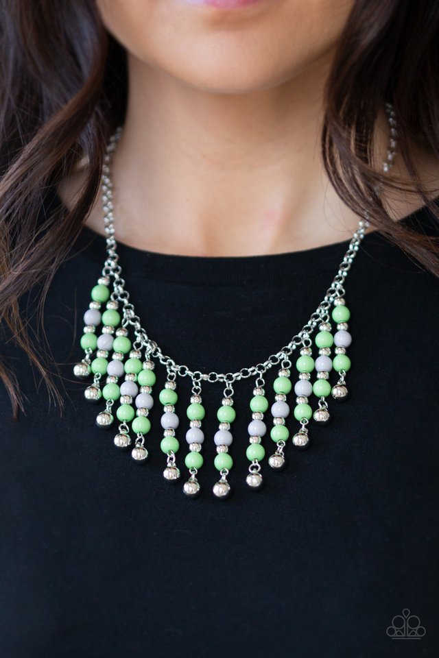 Your SUNDAES Best - Green - Paparazzi Necklace Image