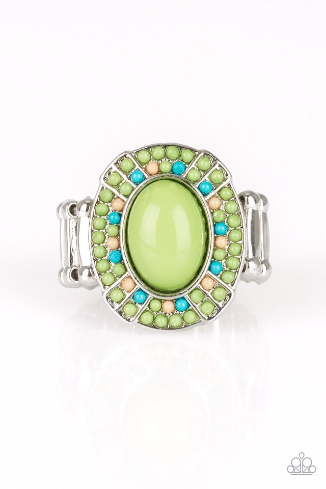 Colorfully Rustic - Green - Paparazzi Ring Image