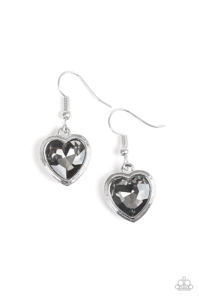 Paparazzi Earring ~ Real Romance - Silver