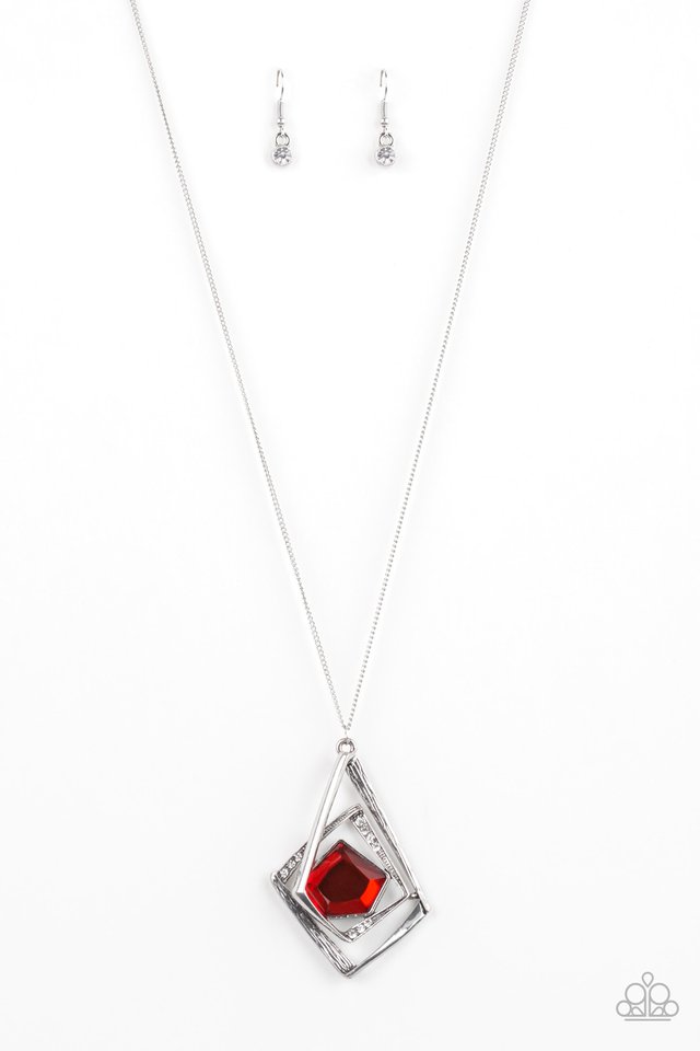 A MODERN Citizen - Red - Paparazzi Necklace Image