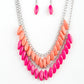 Beaded Boardwalk - Pink - Paparazzi Necklace Image