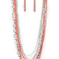 Industrial Vibrance - Orange - Paparazzi Necklace Image