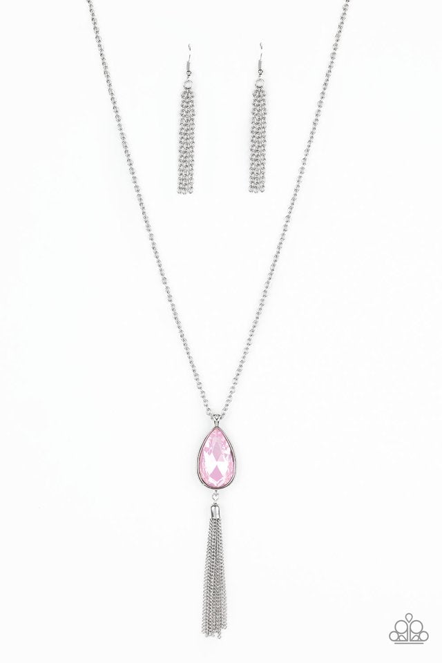 Elite Shine - Pink - Paparazzi Necklace Image