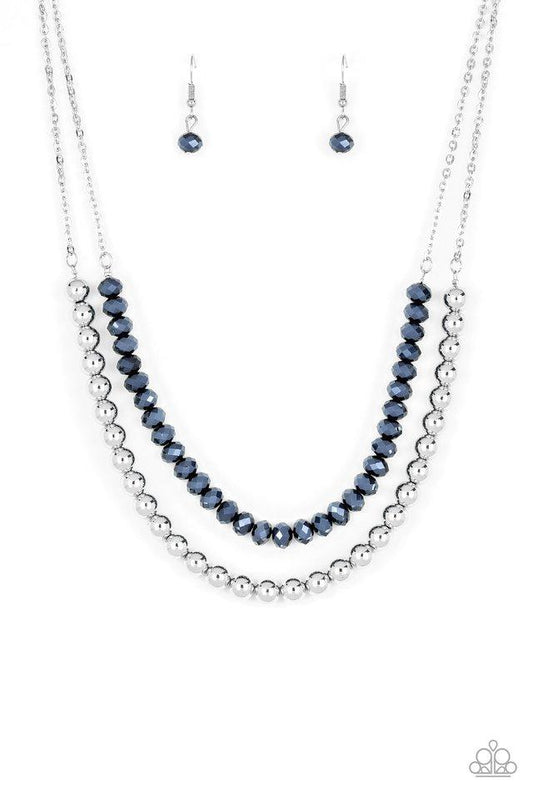 Paparazzi Necklace ~ Color Of The Day - Blue