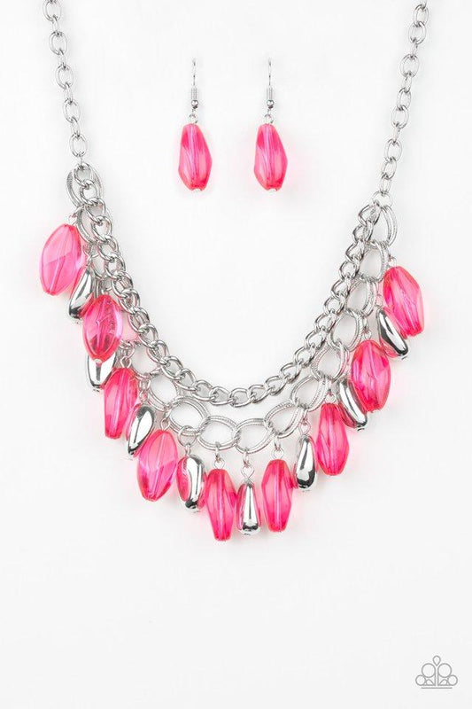 Paparazzi Necklace ~ Spring Daydream - Pink