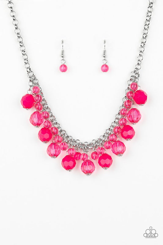 Fiesta Fabulous - Pink - Paparazzi Necklace Image