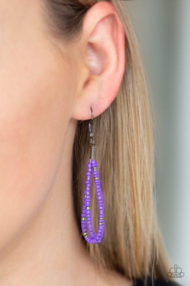 Rio Rainforest - Purple - Paparazzi Necklace Image