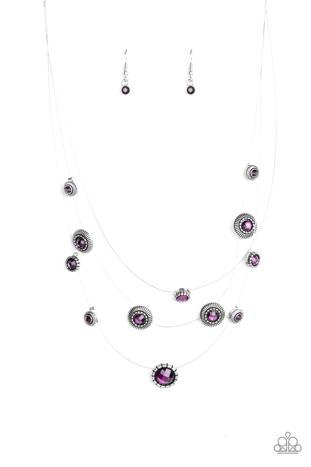 SHEER Thing! - Purple - Paparazzi Necklace Image