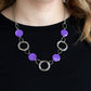 Bermuda Bliss - Purple - Paparazzi Necklace Image