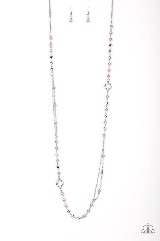 Paparazzi Necklace ~ Really Refined - Purple