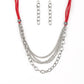 Free Roamer - Red - Paparazzi Necklace Image