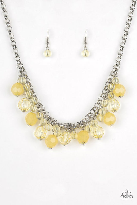 Fiesta Fabulous - Yellow - Paparazzi Necklace Image