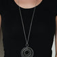 Running Circles In My Mind - Silver - Paparazzi Necklace Image