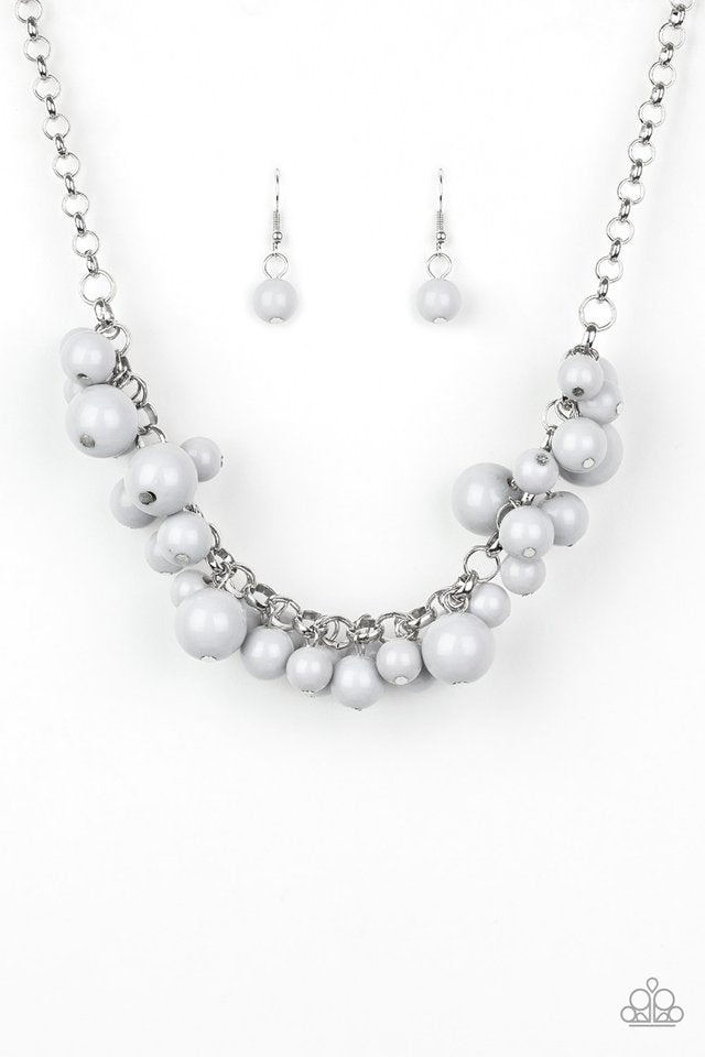 Walk This BROADWAY - Silver - Paparazzi Necklace Image