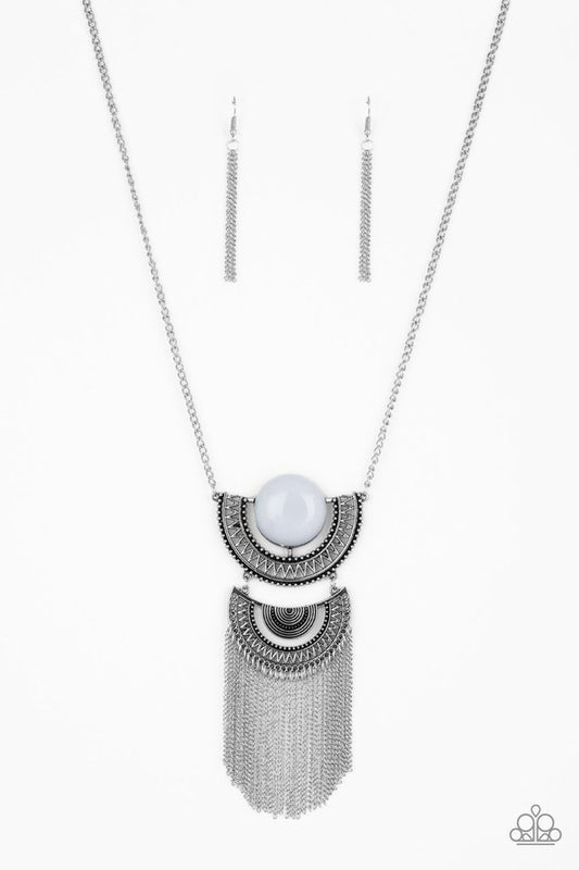 Desert Diviner - Silver - Paparazzi Necklace Image