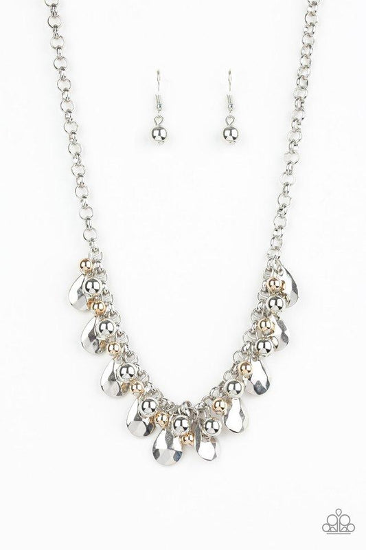 Paparazzi Necklace ~ Stage Stunner - Silver