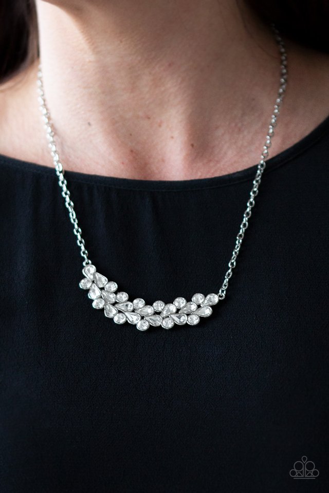 Special Treatment - White - Paparazzi Necklace Image